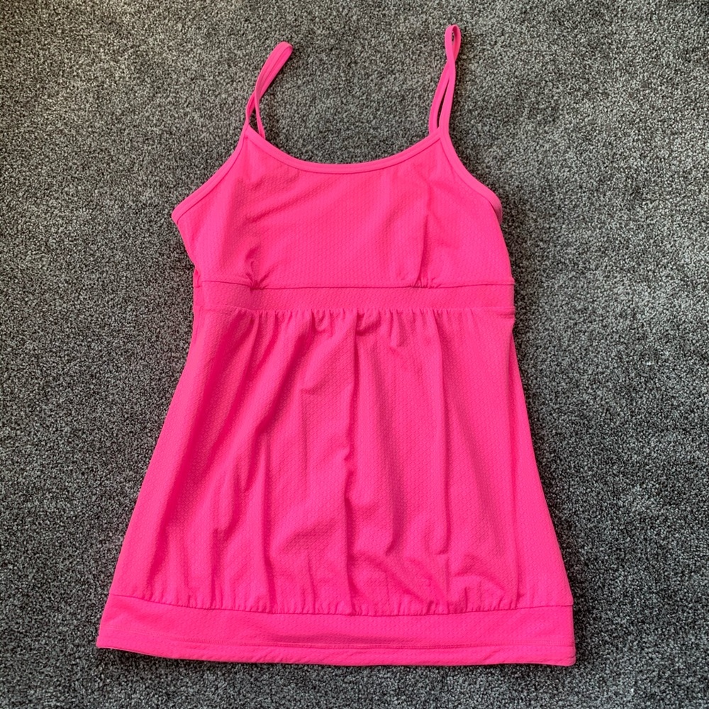 Victoria’s Secret workout top.